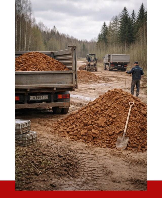 Глина и суглинки в Петропавловске-Камчатском от 4662 р. за куб | ПРОНЕРУДПтк