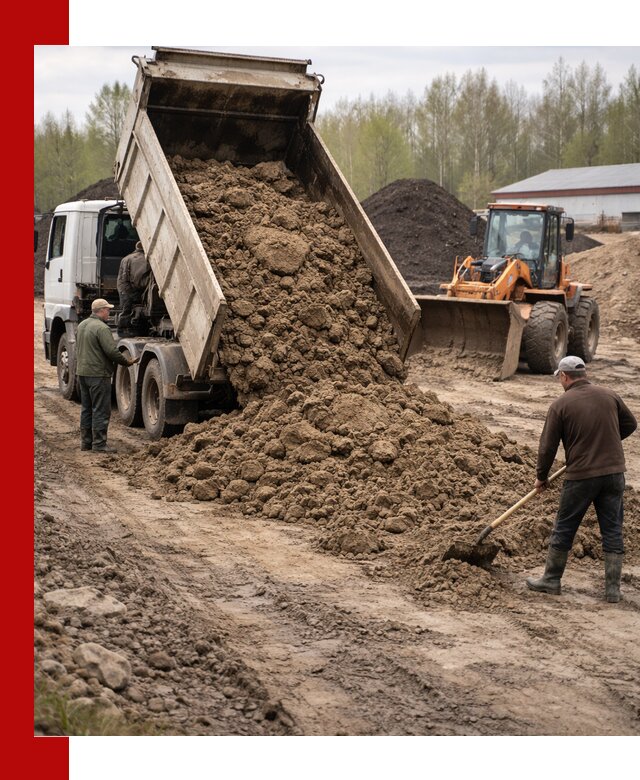 Доставка глин и суглинков в Петропавловске-Камчатском оптом и вкрай