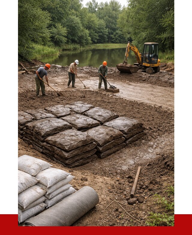 Купить глину для пруда в Петропавловске-Камчатском от 4662 р. с доставкой | ПРОНЕРУДПтк