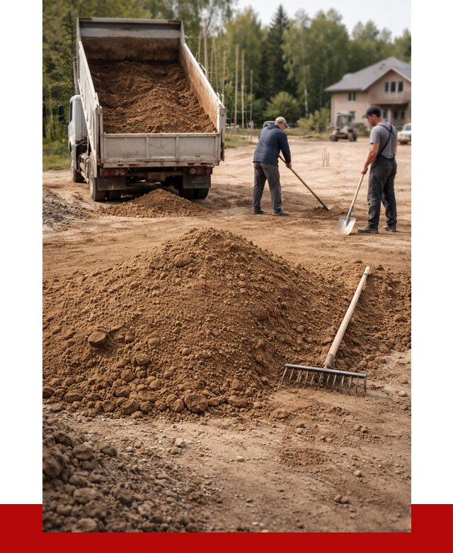 Суглинок для планировки в Петропавловске-Камчатском с доставкой от 4352 р. | ПРОНЕРУДПтк