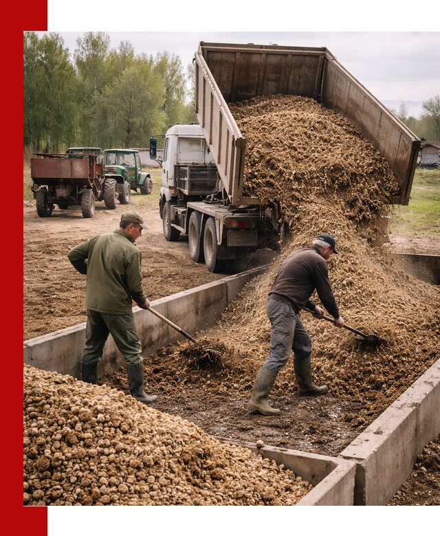 Куриный помет с доставкой в Петропавловске-Камчатском оптом и в розницу