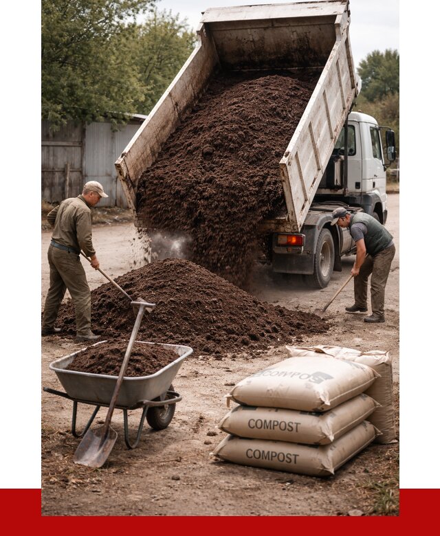 Купить компост в Петропавловске-Камчатском от 4352 р. за куб с доставкой | ПРОНЕРУДПтк