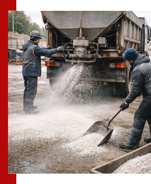 Доставка и продажа хлористого кальция в Петропавловске-Камчатском