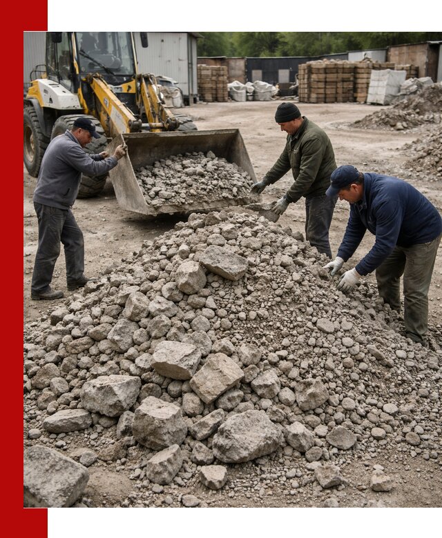 Демонтаж и вывоз бой бетона в Петропавловске-Камчатском