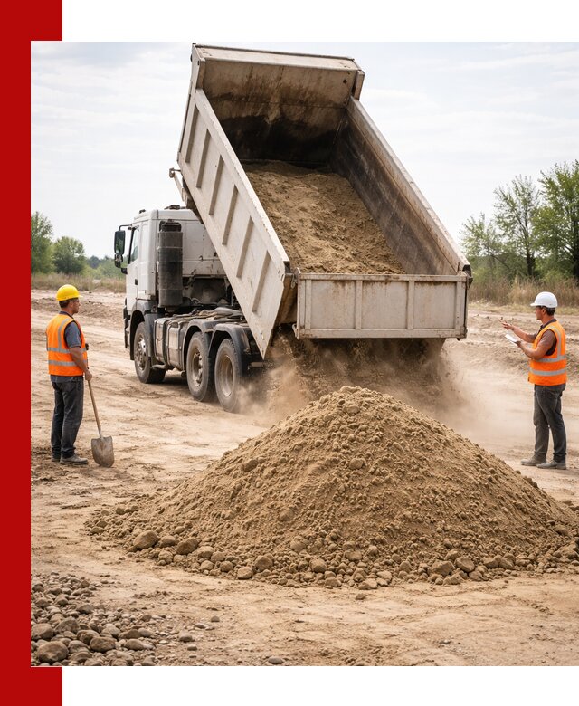 Доставка самосвалом 15 кубов в Петропавловске-Камчатском за город и по городу