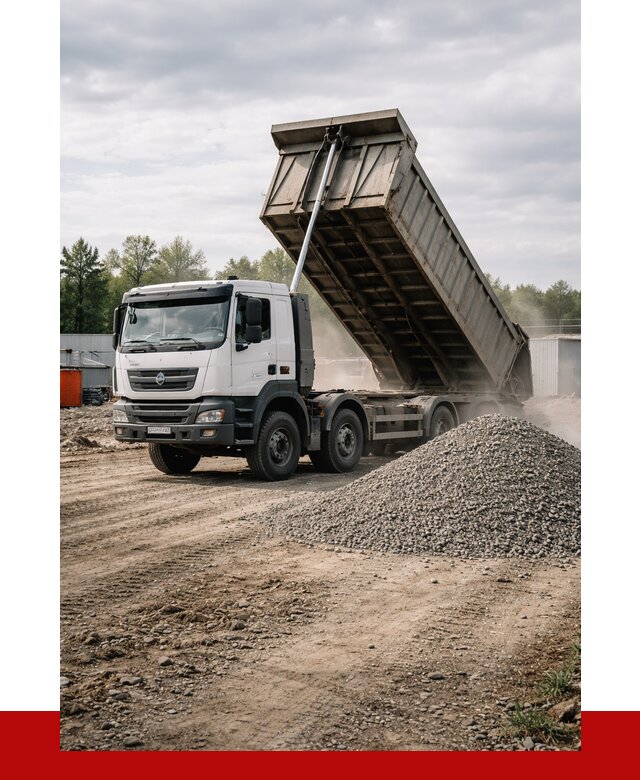 Доставка самосвалом 40 кубов в Петропавловске-Камчатском от 9325 р. | ПРОНЕРУДПтк