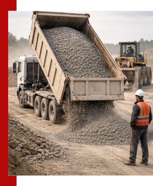 Доставка самосвалом 40 кубов цемента и сыпучих в Петропавловске-Камчатском