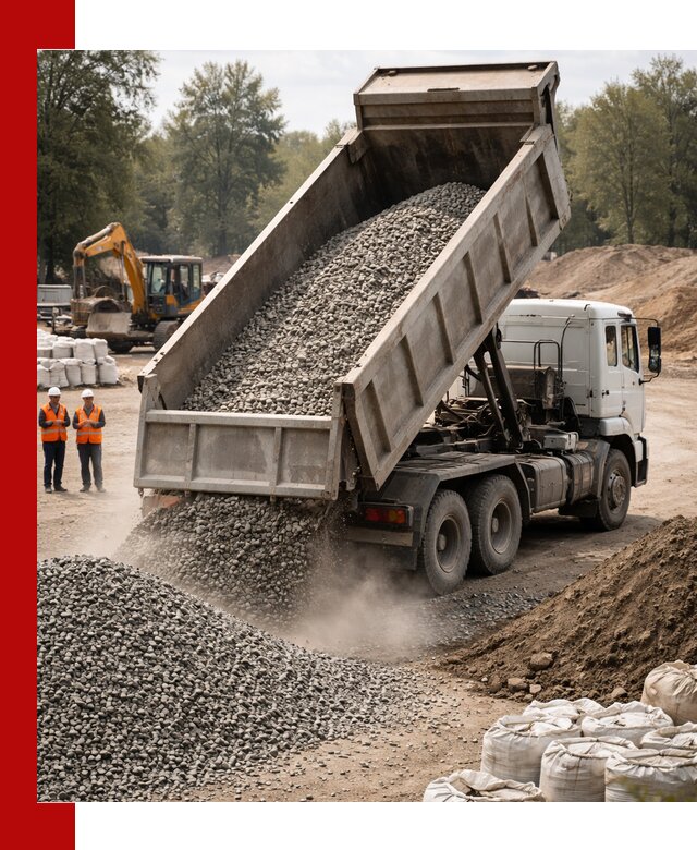 Аренда самосвала в Петропавловске-Камчатском для доставки сыпучих и нерудных материалов