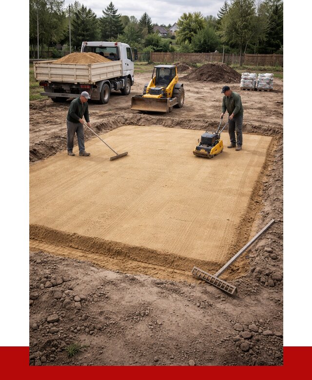 Устройство песчаной подушки в Петропавловске-Камчатском от 4662 р. ПРОНЕРУДПтк